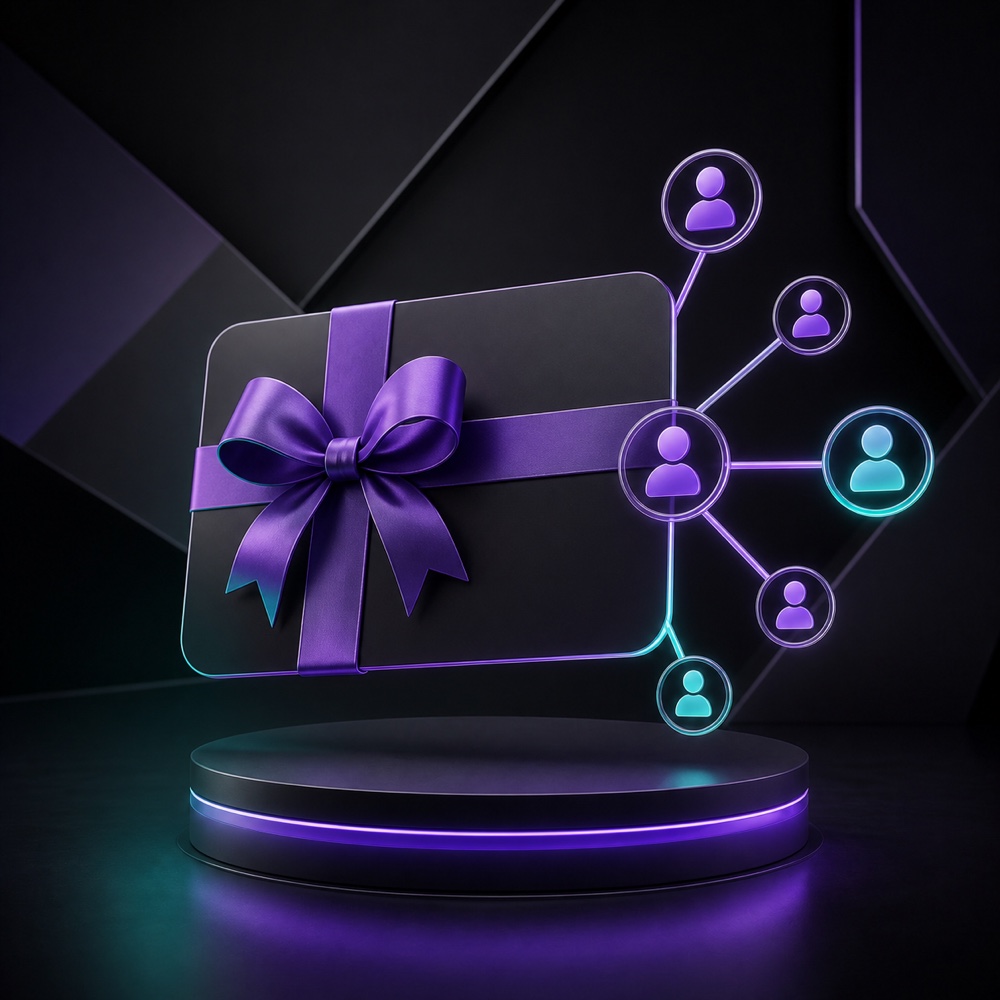Gift Cards & Referrals product artwork
